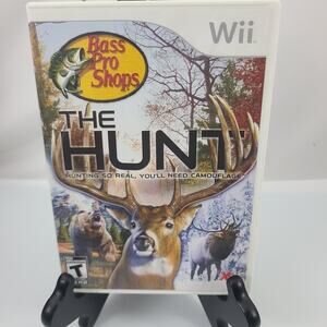 Bass Pro Shops: The Hunt (Nintendo‎ Wii, 2010) CIB Manual Tested Working